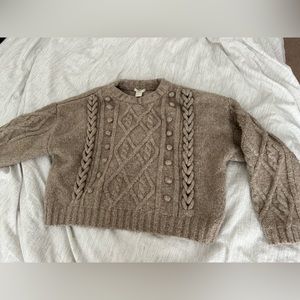 H&M chunky cable knit sweater